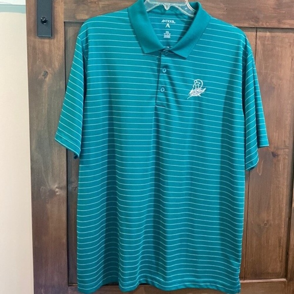 E7 Antiqua "Wicked Stick" Men's Polo Golf Shirt Sz. XXL